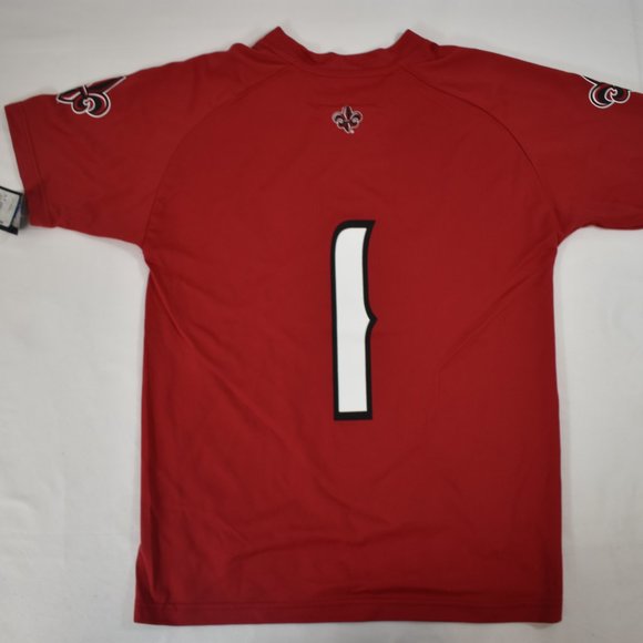 adidas Youth Boys Louisiana Lafayette Ragin' Cajuns Football Jersey New Large - Picture 2 of 5